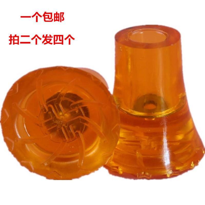 拐杖配件牛津拐杖头耐磨22mm防滑胶头拐杖防滑脚垫手杖拐头 普通19mm
