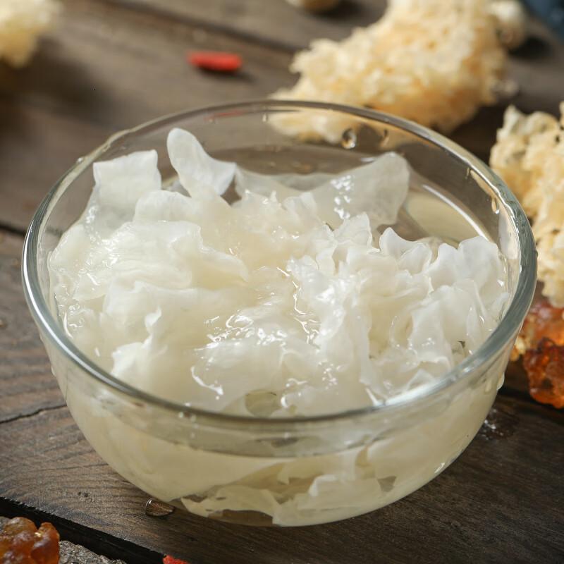 燕之坊 雪花银耳80g白木耳 朵形完整 糯耳山珍 福建古田特产