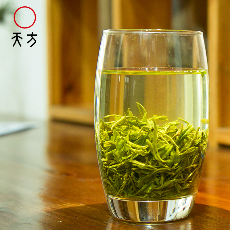 新茶春茶安徽天方100g天方硒茶绿茶 明前特级 绿茶头采嫩芽 高山茶叶石台硒茶