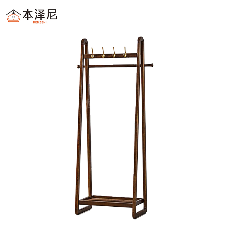 本泽尼 落地挂衣架 HTMJ-YJ01 600*380*1660mm 个高清大图