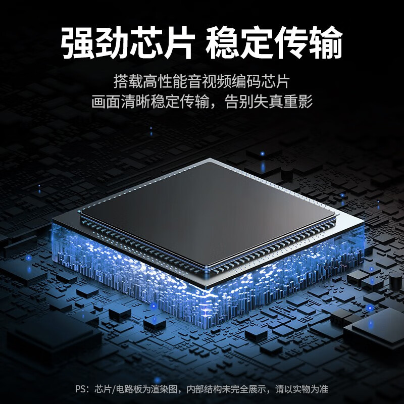 绿联(Ugreen)CM291接收端HDMI KVM延长器150米 单网线hdmi转RJ45网络传输器延长信号放大器