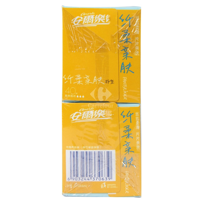 安尔乐纤柔护垫80 片