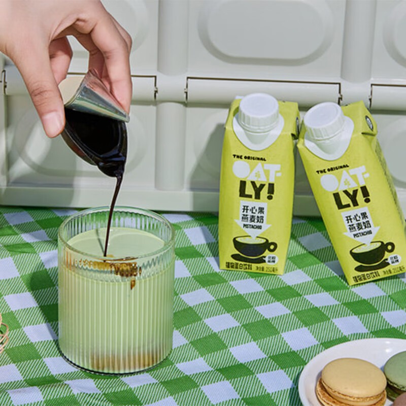 OATLY开心果燕麦奶250ml*18高清大图