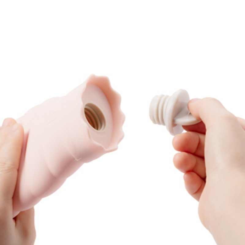名创优品(miniso)热水袋 可爱蜜罐注水式硅胶冬季暖水袋小号其它居家/送朋友/礼品