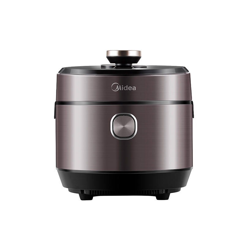 美的(Midea)0涂层电压力锅家用6L大容量全自动智能预约多功能饭煲不粘锅开盖煮双胆IH高压锅 MY-S682N
