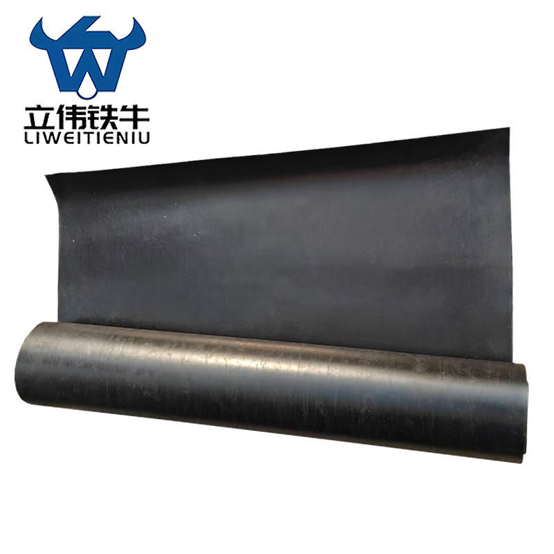立伟铁牛绝缘胶垫黑色平面3mm×1m×1m/平方米高清大图