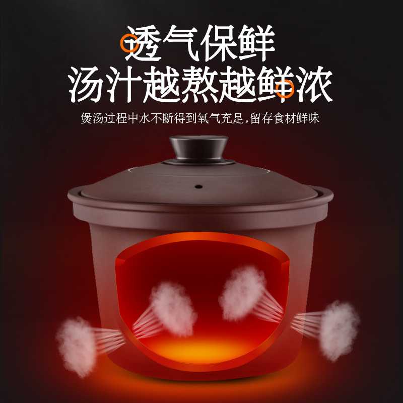 苏泊尔(SUPOR) 电炖锅 炖盅煲汤锅 燕窝炖汤锅陶瓷煮粥锅电砂锅 智能预约4L DG40YC806A