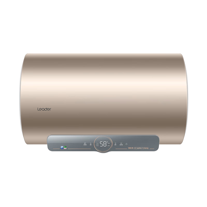 Leader海尔智家电热水器储水式80升家用热水器自营旗舰店大容量LES80H-P5金(2A)
