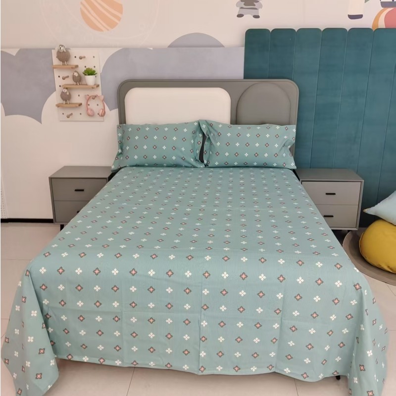 安琪尔小竹棉床单三件套(床单245*250cm枕套48*74cm)套高清大图