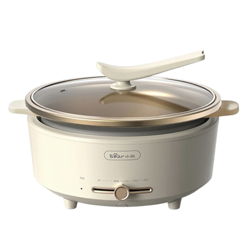 小熊电火锅5L分体式不沾多功能一体电煮锅DHG-P50F1