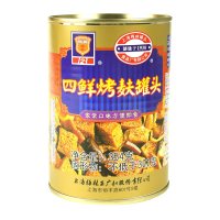 梅林四鲜烤麸蔬菜罐头354g*3罐即食凉菜熟食下饭菜面筋烤夫上海本帮菜