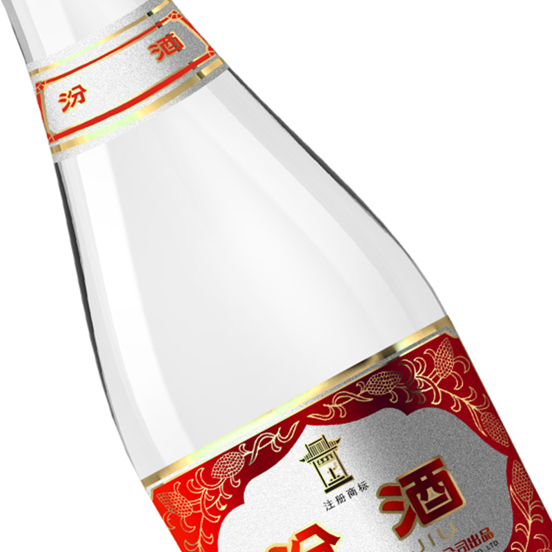 汾酒 玻汾 42度 475ml×12瓶 整箱装 清香型白酒