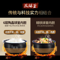苏泊尔(SUPOR) SY-50YC01Q 智能电压力锅 球釜双胆 家用多功能 高压锅