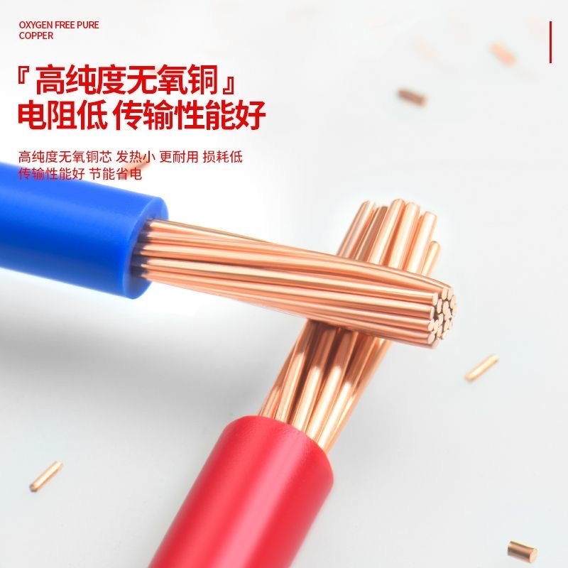 4平方BVR电线高清大图