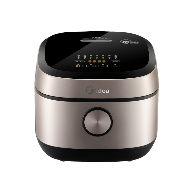 美的(Midea)0涂层电饭煲IH无涂层4L大容量316L不锈钢内胆家用多功能智能电饭锅 MB-HC459S