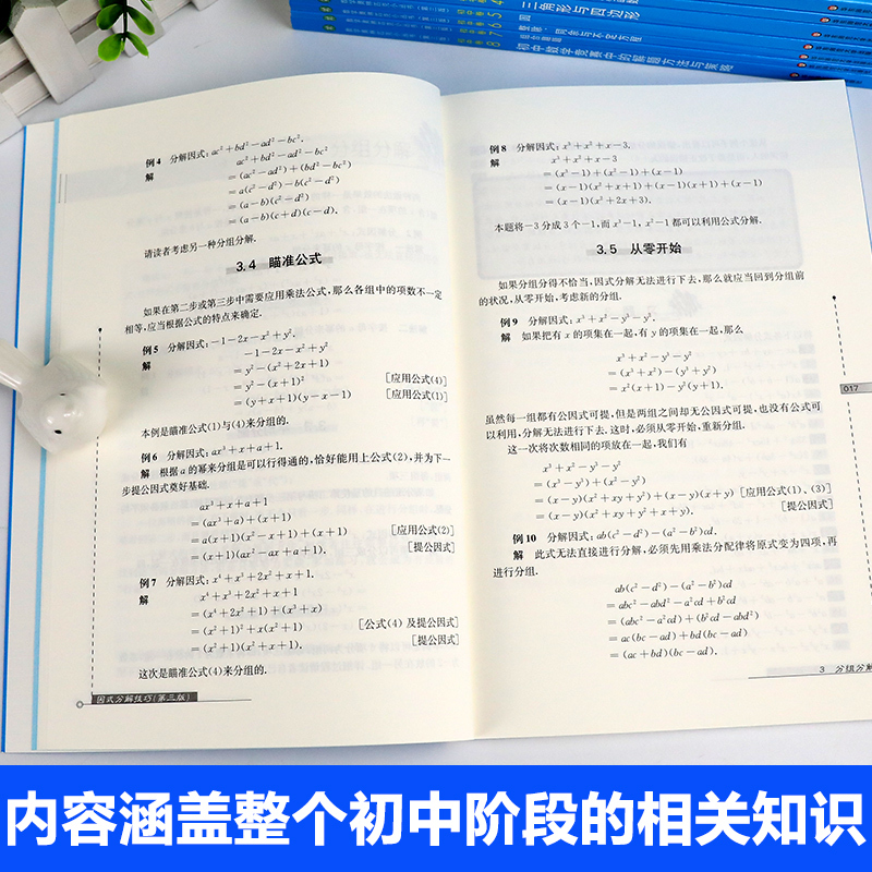 [初中卷8]初中数学竞赛中的解题方法与策略 初中通用 [正版]数学奥林匹克小丛书初中卷第三版七八九年级奥数教程解题方式举