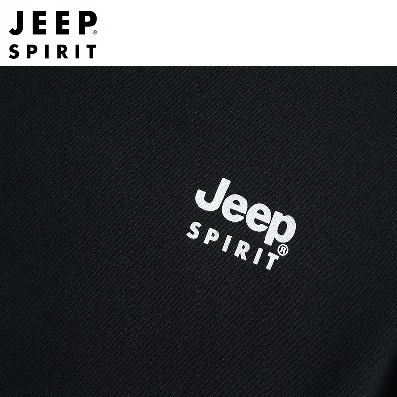 jeepspirit男士卫衣帽衫