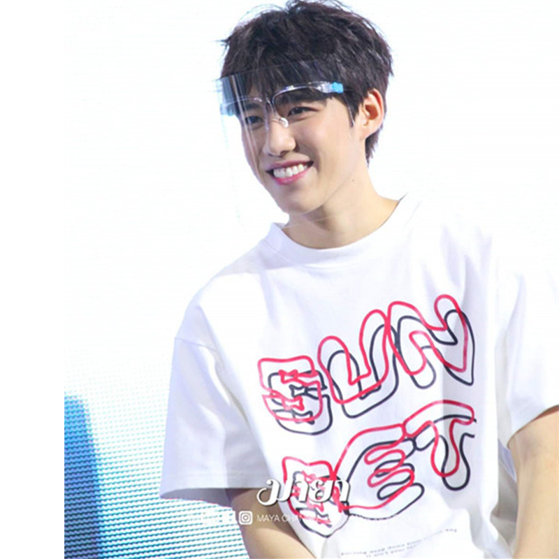 暖青汇以你的心诠释我的爱bkpp欧儿pp同款红扶桑花衬衫他泰式短袖上衣