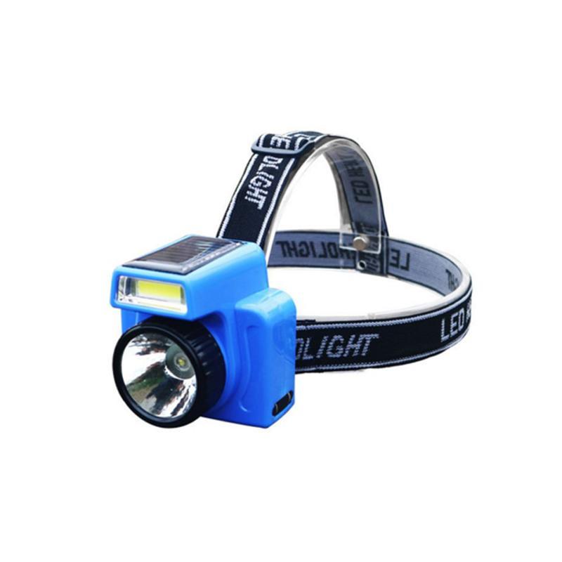 太阳能头灯户外强光头灯cobled远射太阳能充电小头灯家用照明