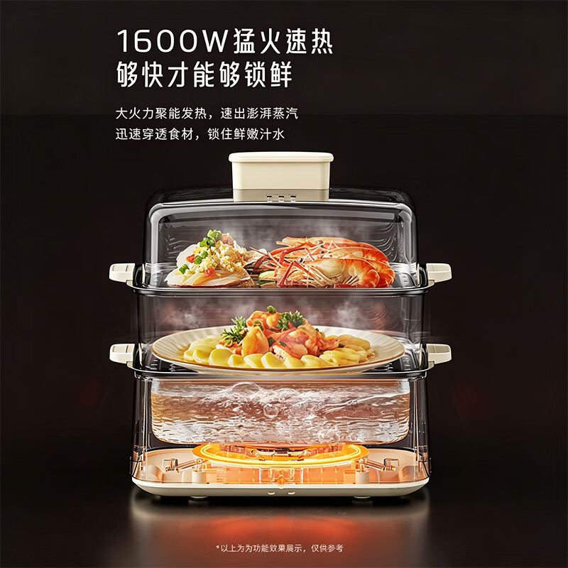九阳(Joyoung)16L多用途锅炖蒸煮一体锅DZ175HG-GZ688高清大图