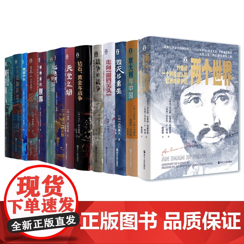 好望角丛书全14册 以色列+无规则游戏+被掩盖的原罪等 共14册高清大图
