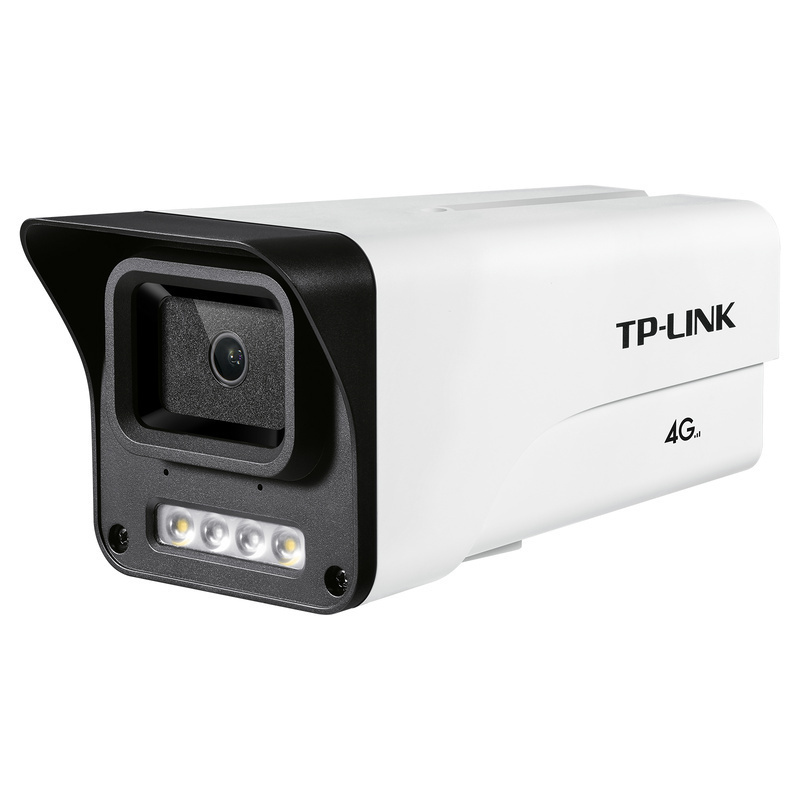 普联 TP-LINK 4G摄像头300万像素警戒全彩网络摄像机 TL-IPC543E-A4GE家用商用远程监控器户外防水