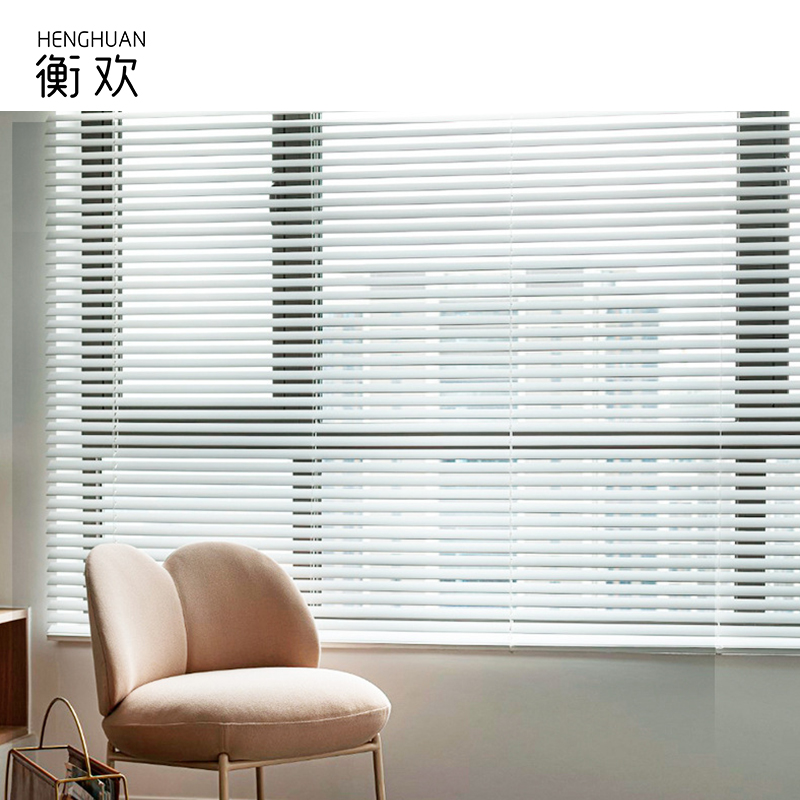 衡欢(HENGHUAN)全铝合金百叶窗防水遮光办公室卷帘 RZ-CL10/平方米高清大图