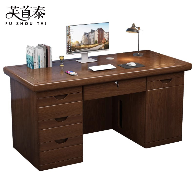芙首泰职员电脑桌1米张高清大图