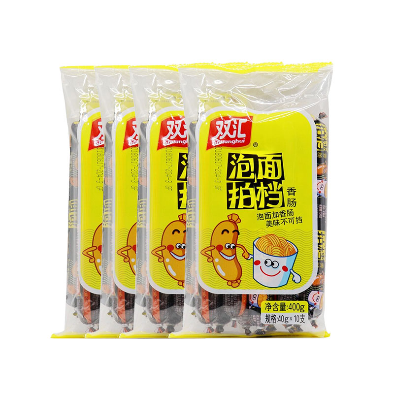 双汇泡面拍档火腿肠400g5包休闲零食小吃参数