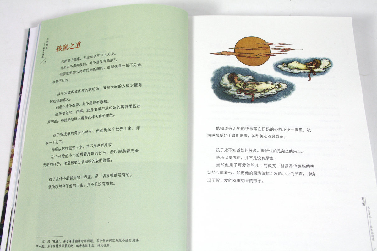[正版]生如夏花 泰戈尔诗选 中英双语新月集飞鸟集泰戈尔诗集全集外国文学作品精选经典散文诗歌诗词书籍高清大图