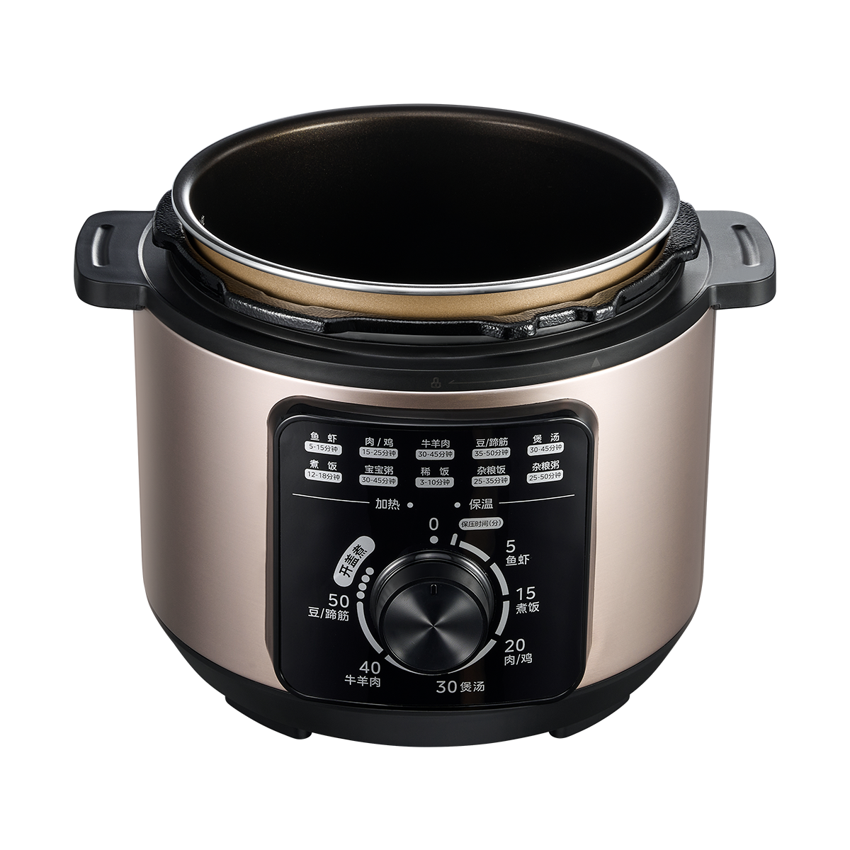 Midea/美的 MY-E4403电压力锅 家用旋钮款机械式开盖煮4L升电高压锅高清大图