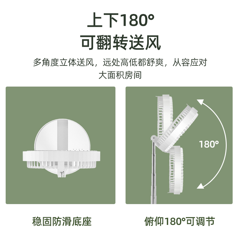 先锋(SINGFUN) 折叠收纳 便携风扇/DZD-T13R高清大图