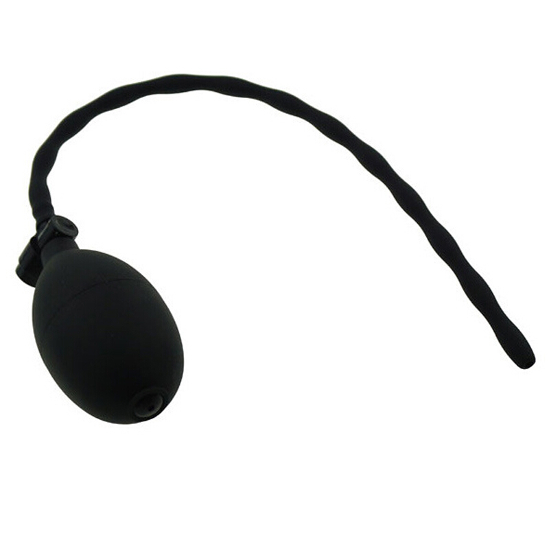云曼(Yunman) 马眼棒男用硅胶马眼扩张器充气尿道塞情趣另类玩具成人情趣性用品 黑色高清大图