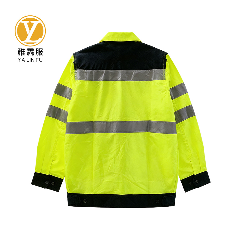 雅霖服 高警示夏季工作服套装 各码 套高清大图