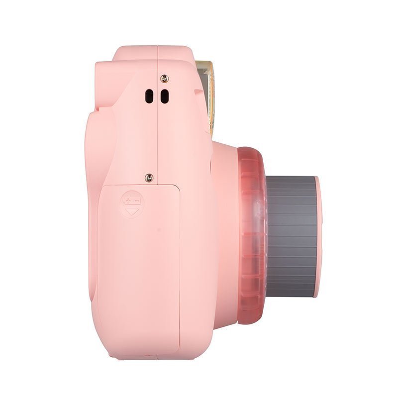 富士(FUJIFILM)INSTAX 立拍立得 一次成像胶片相机 mini9蜜桃粉果冻相机 套餐四(含礼盒+相纸)