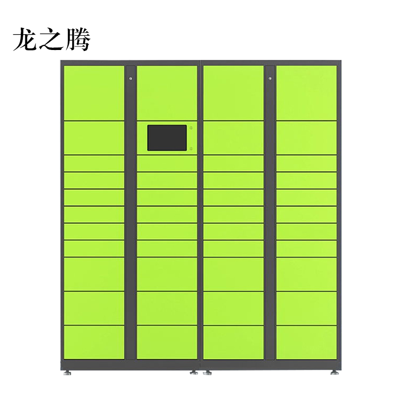 龙之腾智能快递柜小区快递自提柜派件柜室外寄存柜信报箱储物柜一主一副43格高清大图