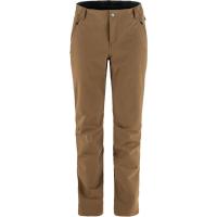Fjallraven 女款冬季四向弹力休闲裤 山地徒步舒适保暖耐磨裤 38/R Brown