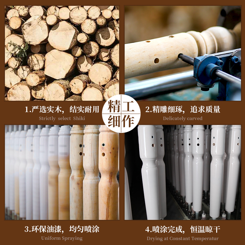 简易实木衣帽架落地家用挂衣架单杆式卧室内衣服的架子省空间创意定制 三腿-酒红色601大