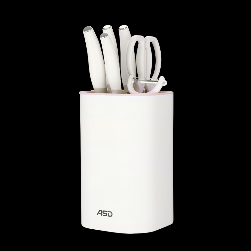 爱仕达(ASD)冰锐七件套套刀 903707(白色)高清大图