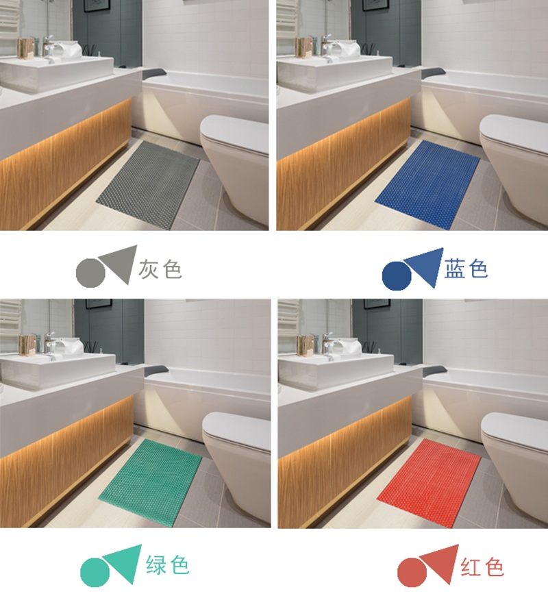 知年 s型镂空防滑垫(0.9m*15m*5mm)红灰蓝绿 颜色随机(绵阳安州)