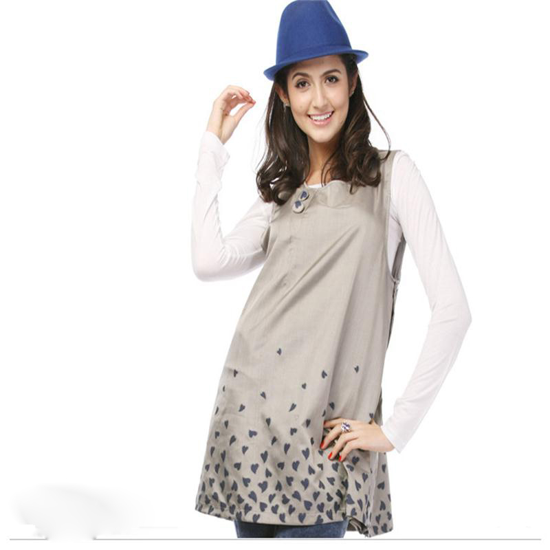 优加防辐射服孕妇装正品时尚防辐射衣服四季银纤维防辐射孕妇裙夏YJ1514