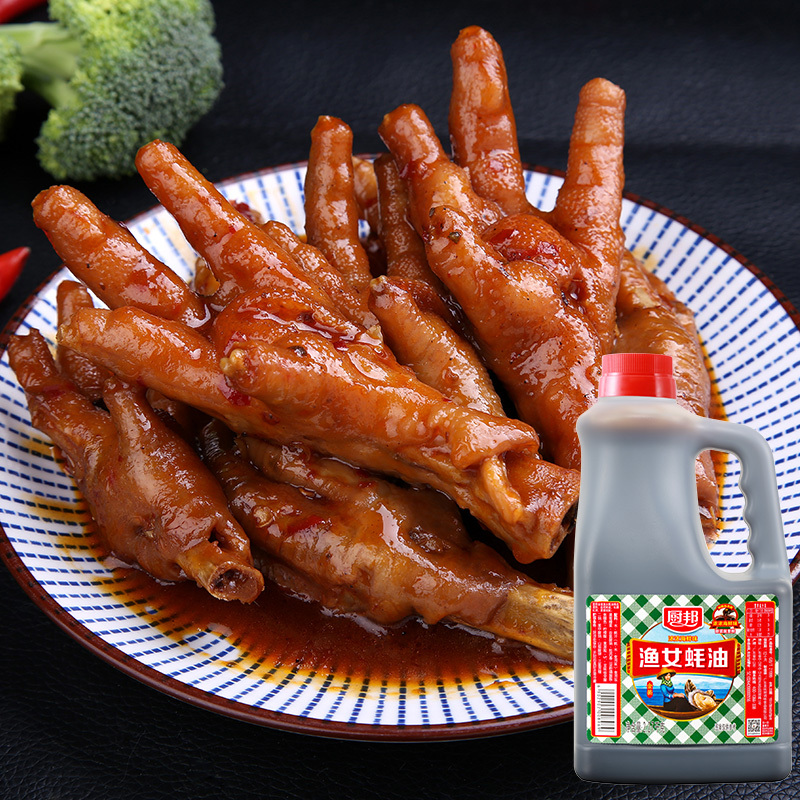 厨邦金装渔女蚝油2.27kg 大瓶装凉拌蘸点 炒菜调味