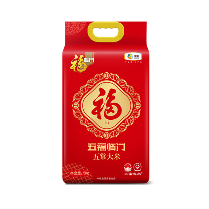 中粮福临门五福临门五常大米 5kg