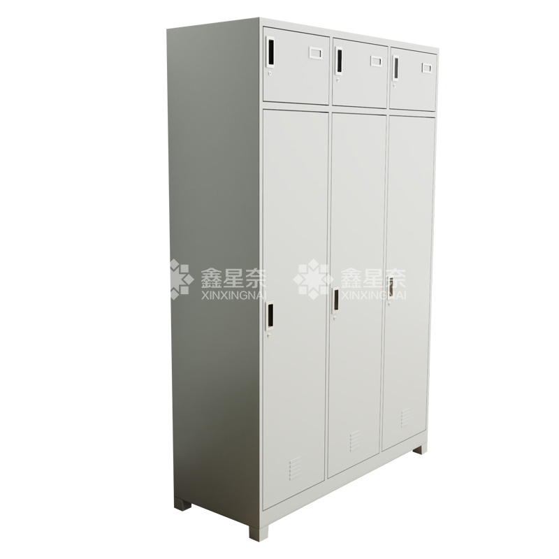 鑫星奈 XXN4041806 三门更衣柜宿舍物品柜铁皮更衣柜