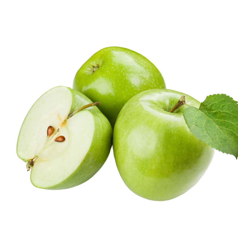 顺丰快递[西沛生鲜]智利进口青苹果 4个 单果160-190g 脆甜可口高清大图