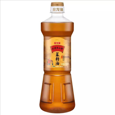 金龙鱼外婆乡小榨菜籽油700ML小瓶压榨食用油非转基因家用植物油