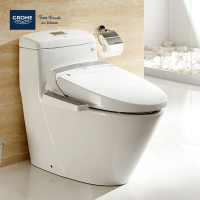 高仪(GROHE)马桶 超漩式 305mm 地排 德国高仪节水4/6升双漩虹吸式连体坐便器