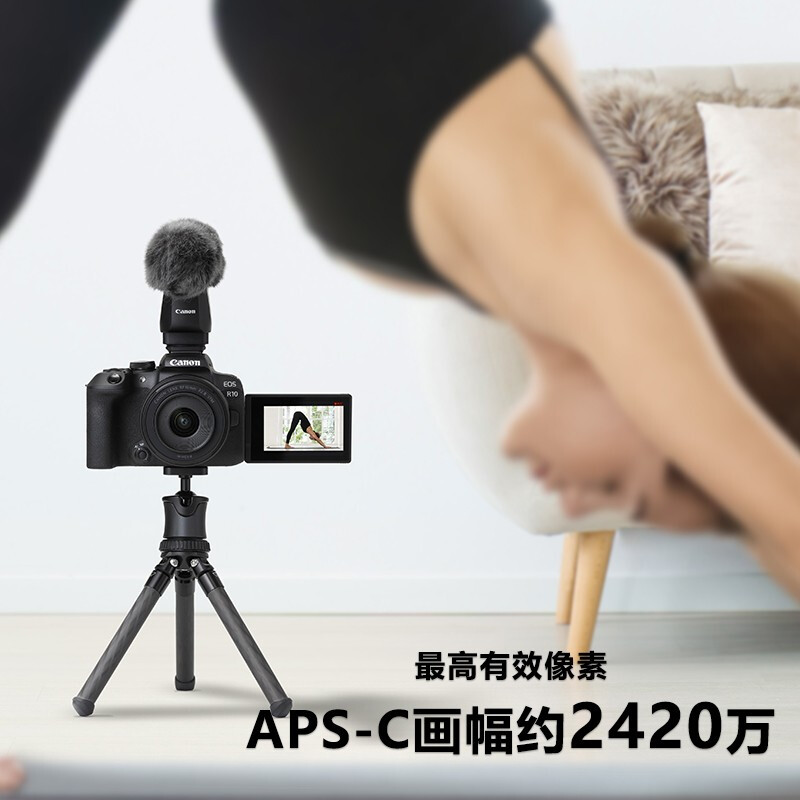 佳能(Canon) EOS R10+18-45套机 微单数码照相机视频直播高清相机高清大图