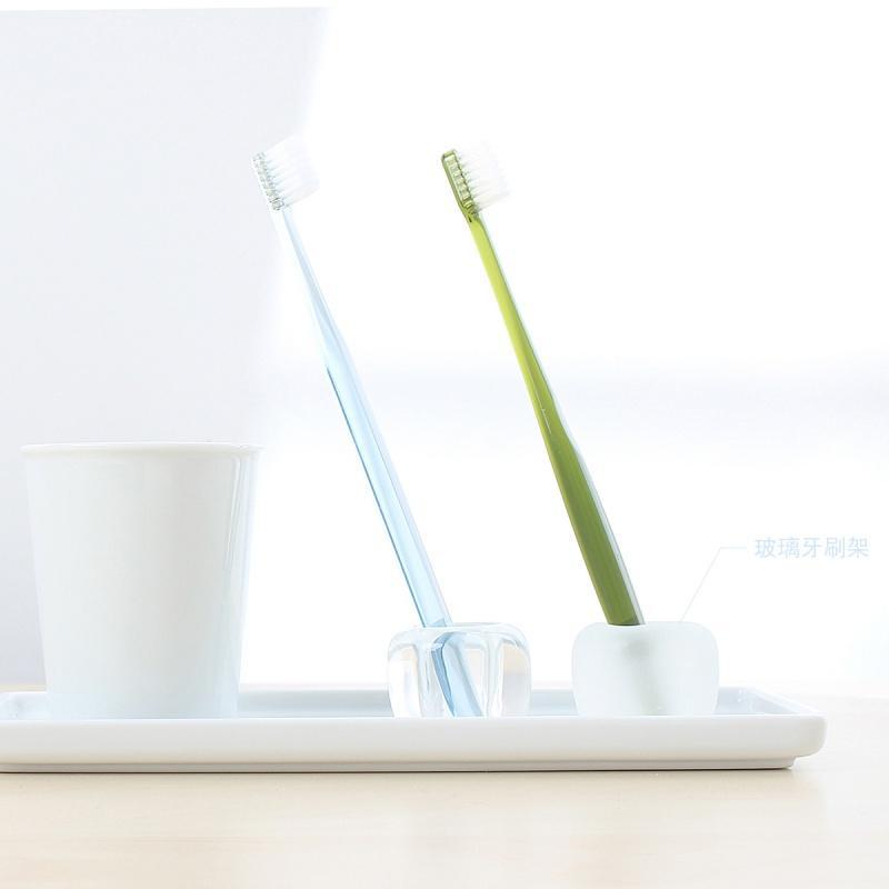 日式陶瓷托盘/浴室卫浴卫生间收纳牙刷置物架子长方形 放杯子的
