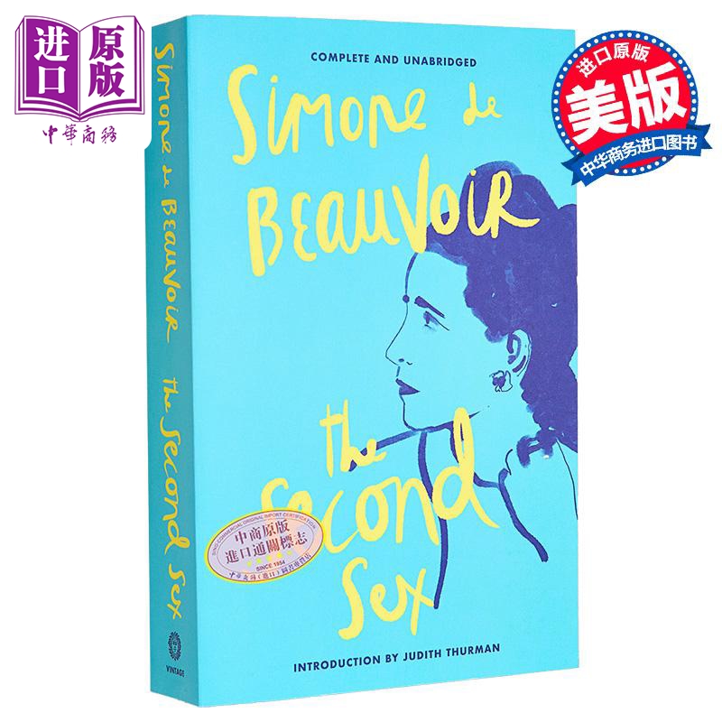 [正版]波伏娃 第二性 The Second Sex 英文原版 Simone De Beauvoir中商原版高清大图